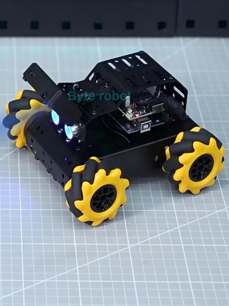 Robot Car Kit - MiniAuto AI Vision 4WD Mecanum عجلة