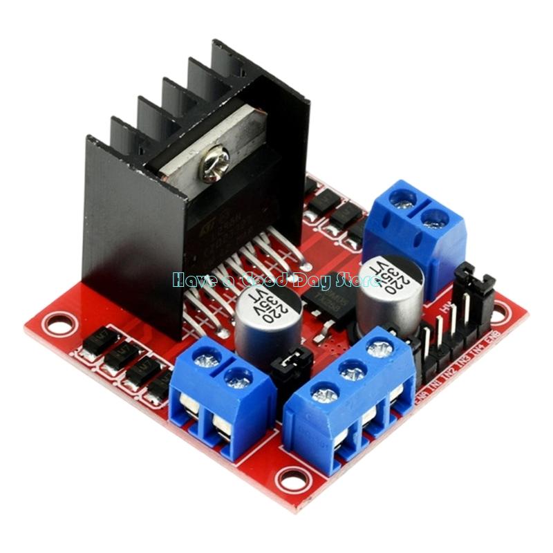 L298N Module - 462D وحدة التحكم في المحرك المزدوج