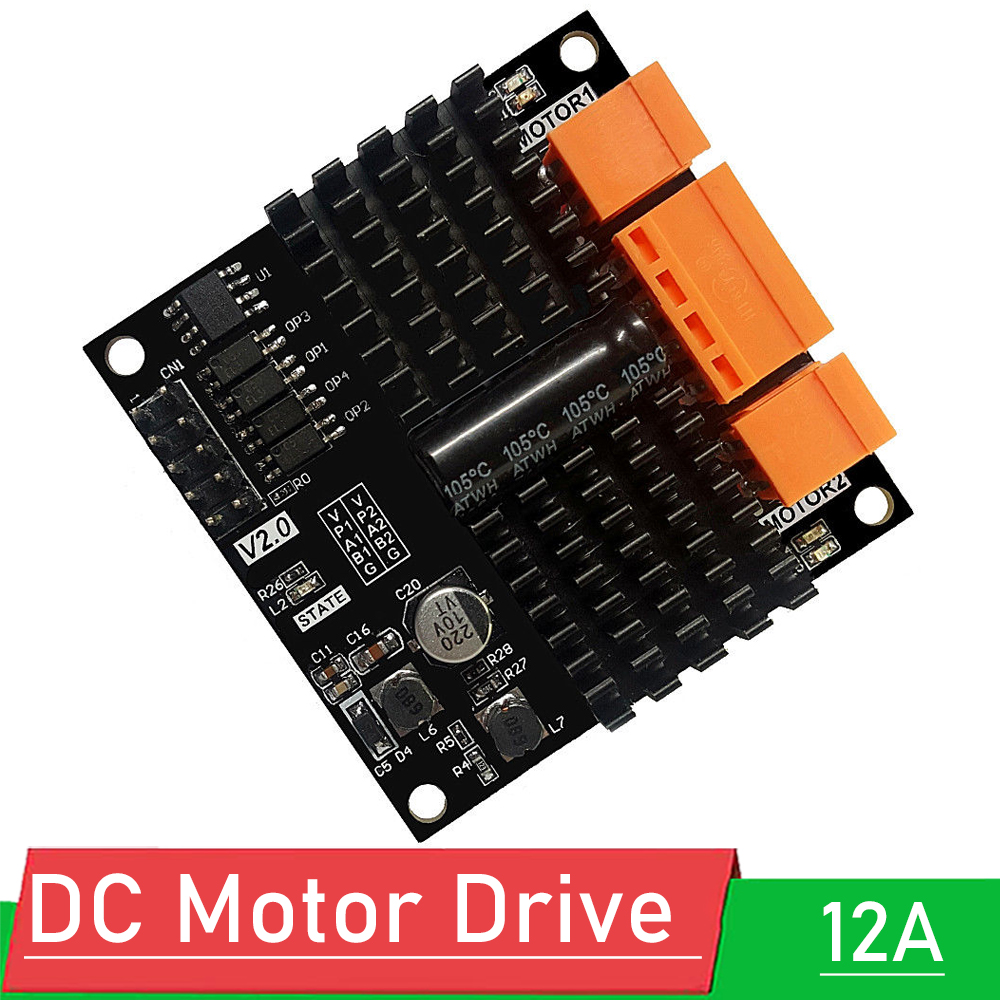 L298N Module - وحدة تحكم بمحرك تيار مستمر ثنائي