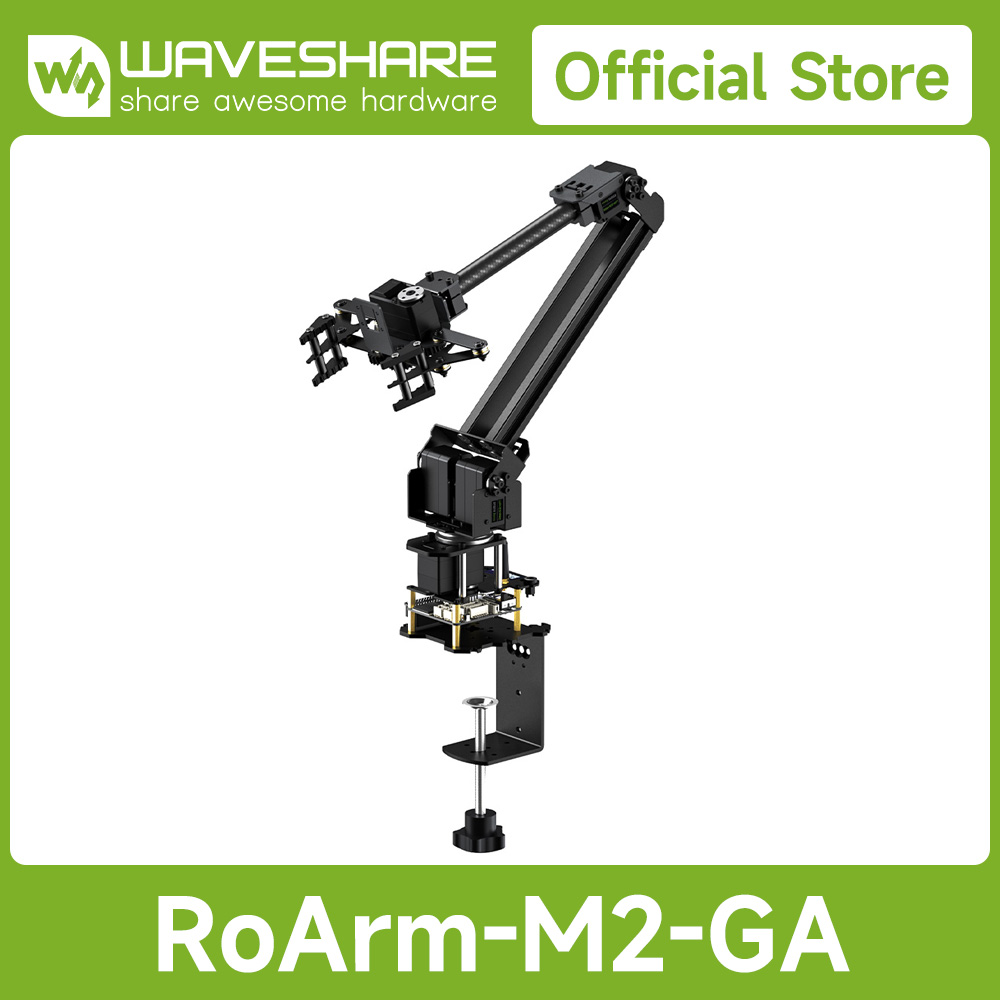 Robot Arm Kit - مجموعة ذراع روبوتية مكتبية من Waveshare