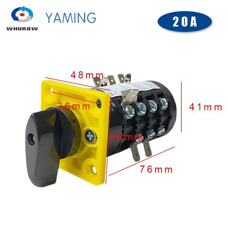 Geared Motor - HZ5B-20/4DG ثلاثة أوضاع مفتاح دوران الكامة