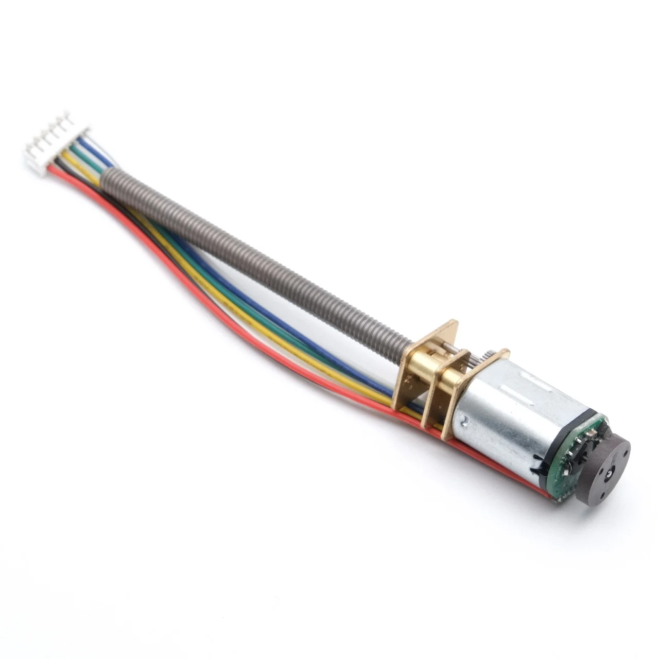 Dc Motor 12V - محرك تروس تيار مستمر بمحور ملولب