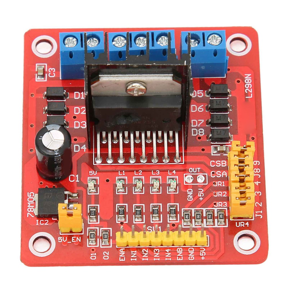 L298N Module - وحدة تحكم محرك خطوي L298N متعددة