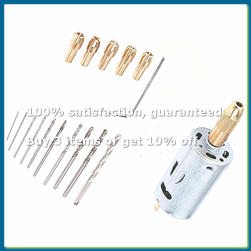 Dc Motor - مجموعة مثقاب كهربائي يدوي صغير بمحرك