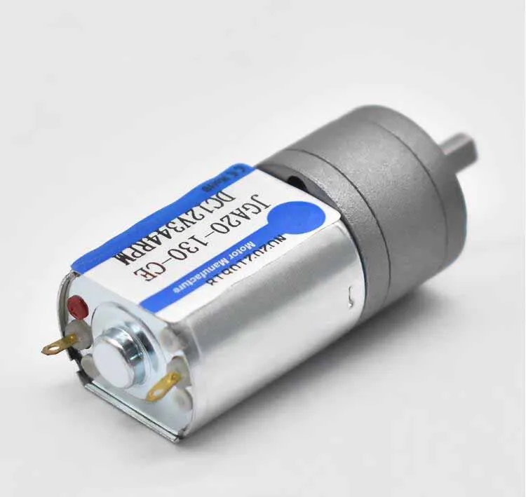 Dc Motor 12V - محرك تروس صغير JGA20-130 بسرعة بطيئة