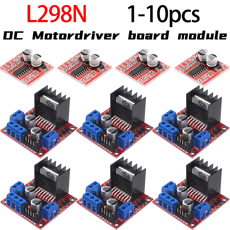 L298N Module - L298N DC وحدة تشغيل المحرك لاردوينو