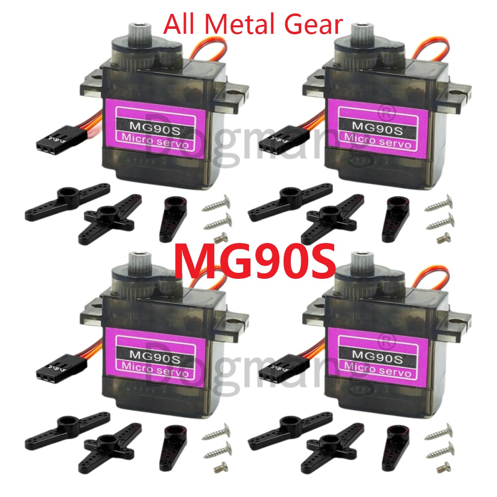 Sg90 Servo - MG90S سيرفو 1/2/4/10/20/50 قطعة جميع المعدات