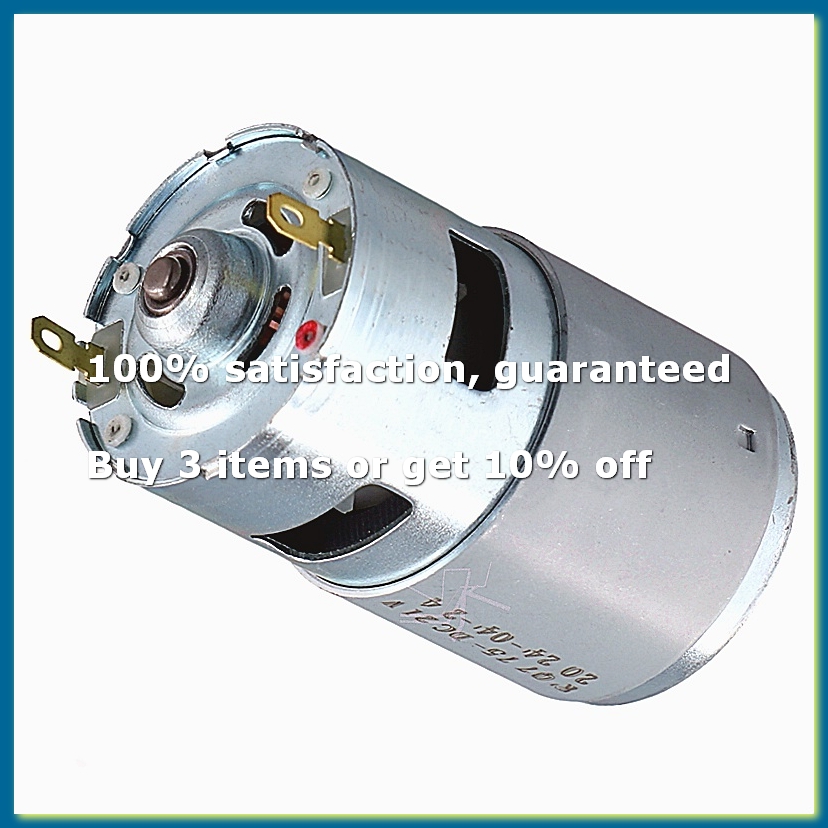 Dc Motor - محرك تيار مستمر صغير 775 بقوة