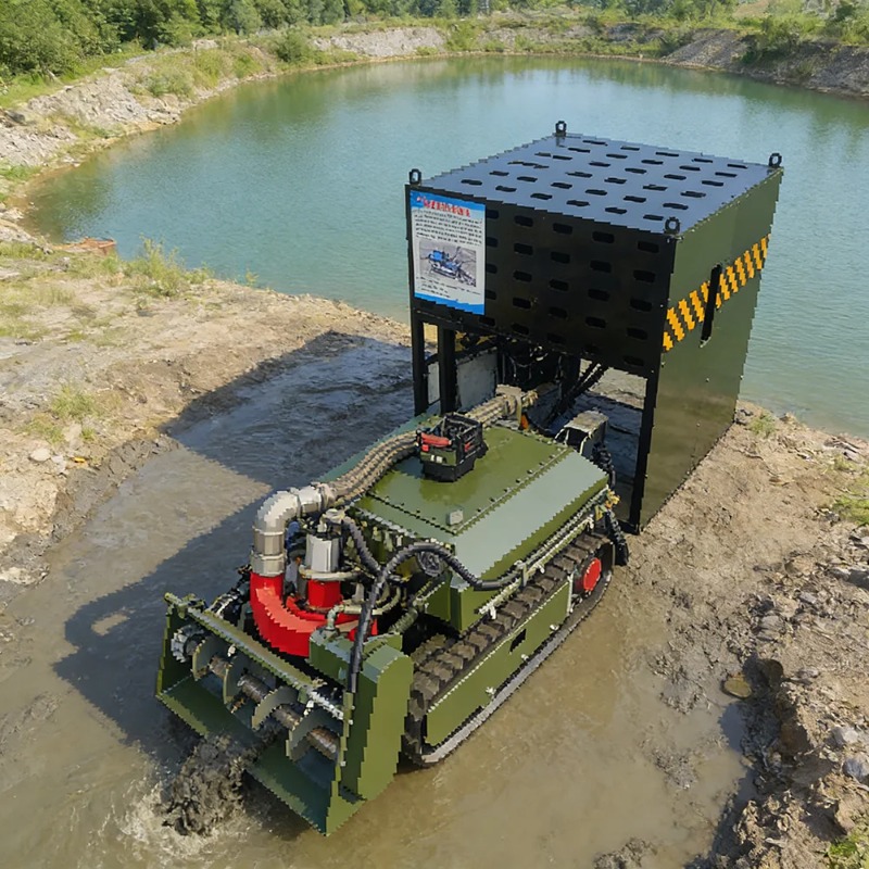 روبوت تنظيف تحت الماء مدمج بهي - مراجعة Tracked Robot Chassis وسعره