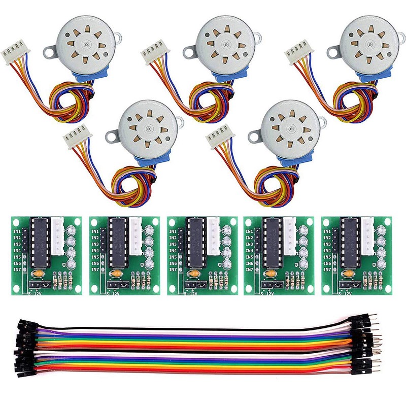 5 مجموعات ULN2003 28BYJ-48 5 ف - مراجعة Uln2003 Driver وسعره