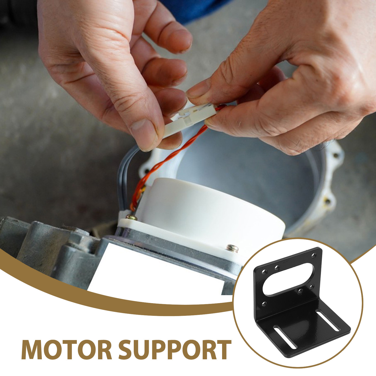 حامل محرك على شكل حرف L، هيكل  - مراجعة Geared Motor وسعره