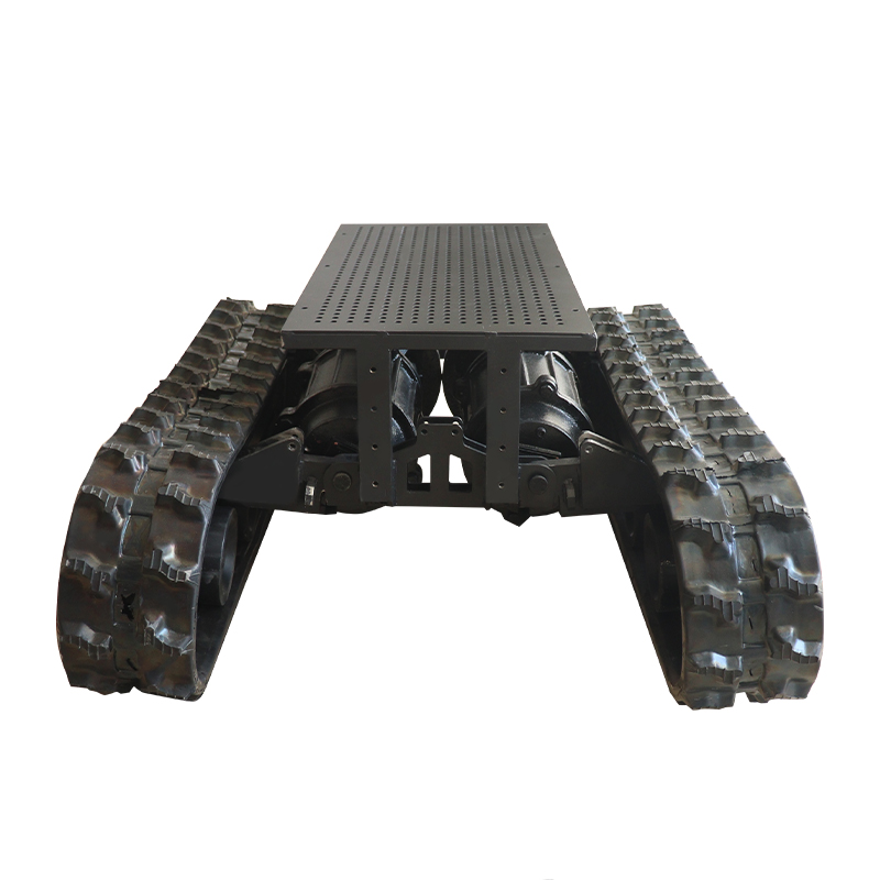 هيكل روبوت لف الكابلات تحت الم - مراجعة Tracked Robot Chassis وسعره