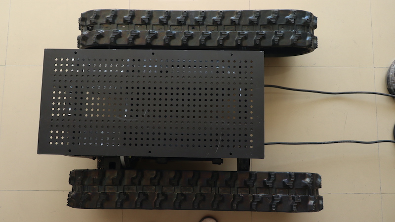 هيكل روبوت لف الكابلات تحت الم - مراجعة Tracked Robot Chassis وسعره