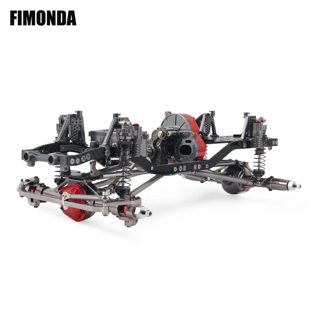 FIMONDA-هيكل معدني زاحف RC 1/1 - مراجعة Robot Car Kit وسعره