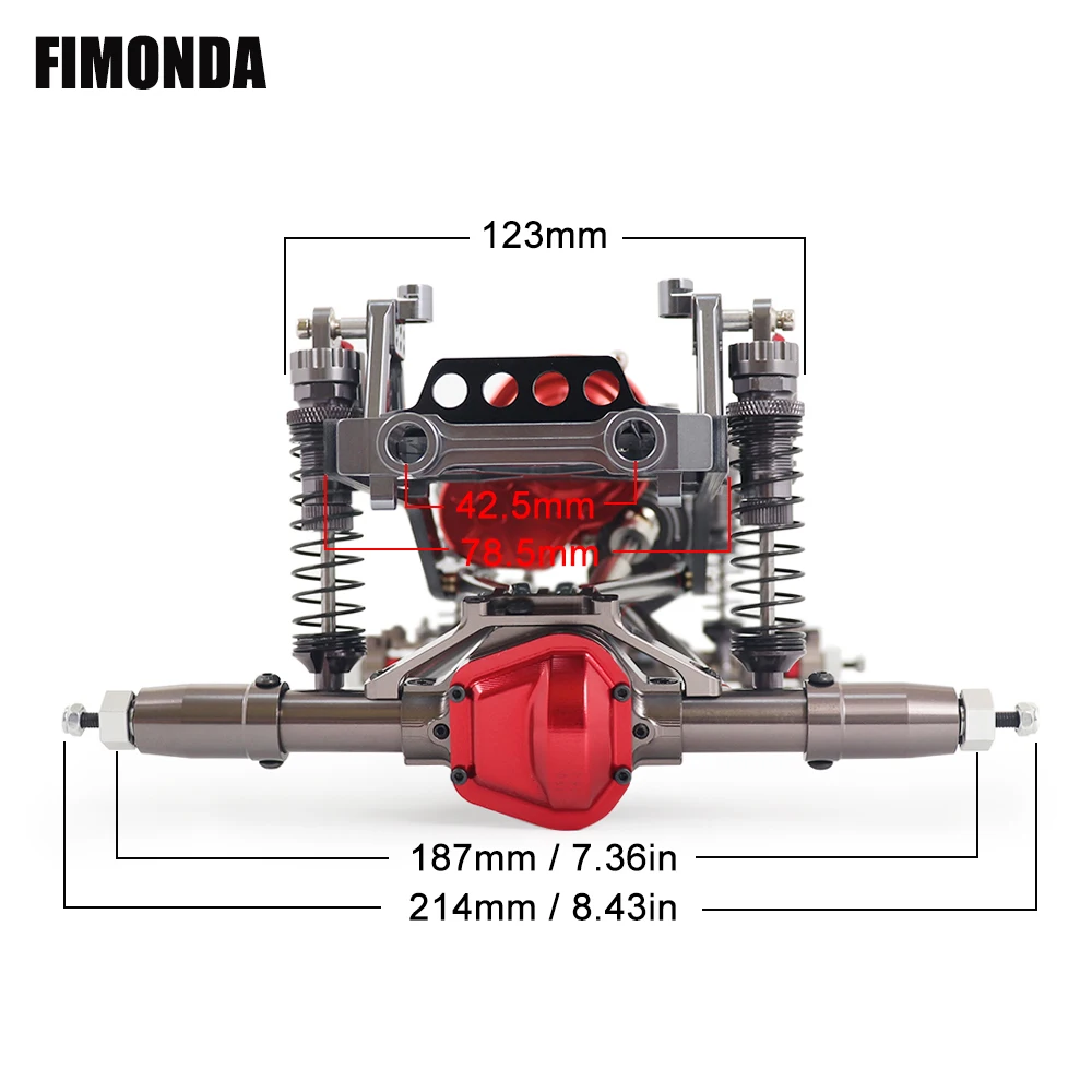 FIMONDA-هيكل معدني زاحف RC 1/1 - مراجعة Robot Car Kit وسعره