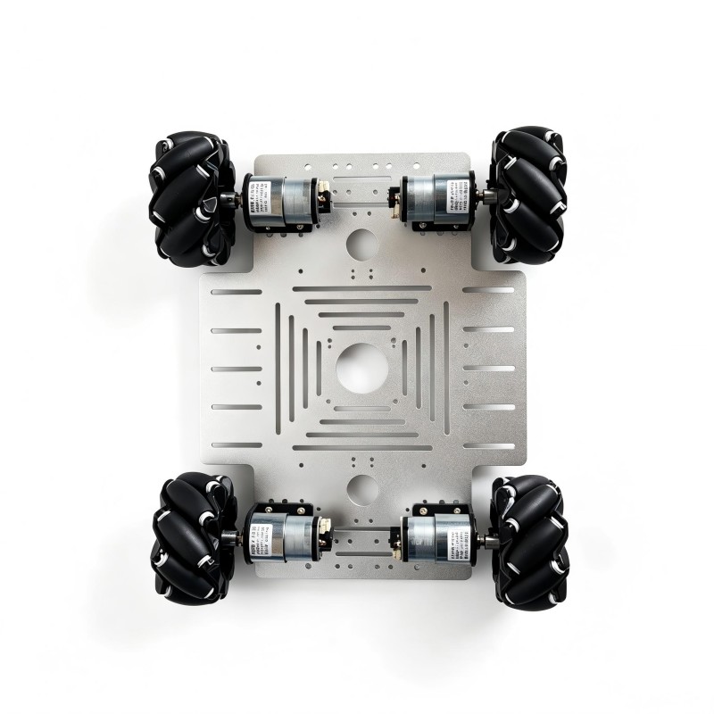طقم سيارة روبوت بعجلات ميكانوم - مراجعة Robot Arm Kit وسعره