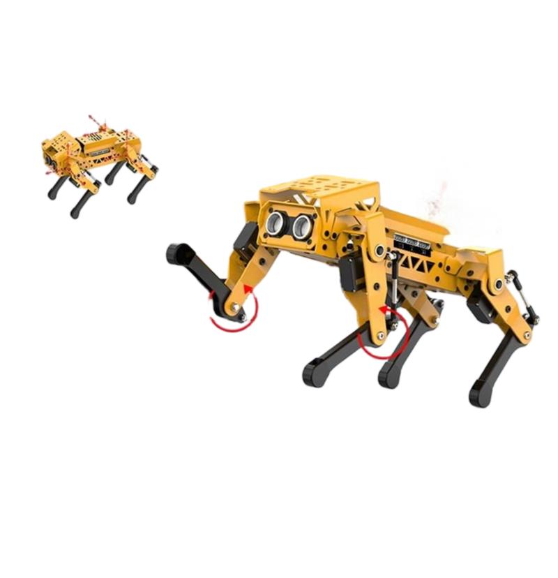 روبوت الكلب الذكي رباعي الأرجل - مراجعة Arduino Robot وسعره