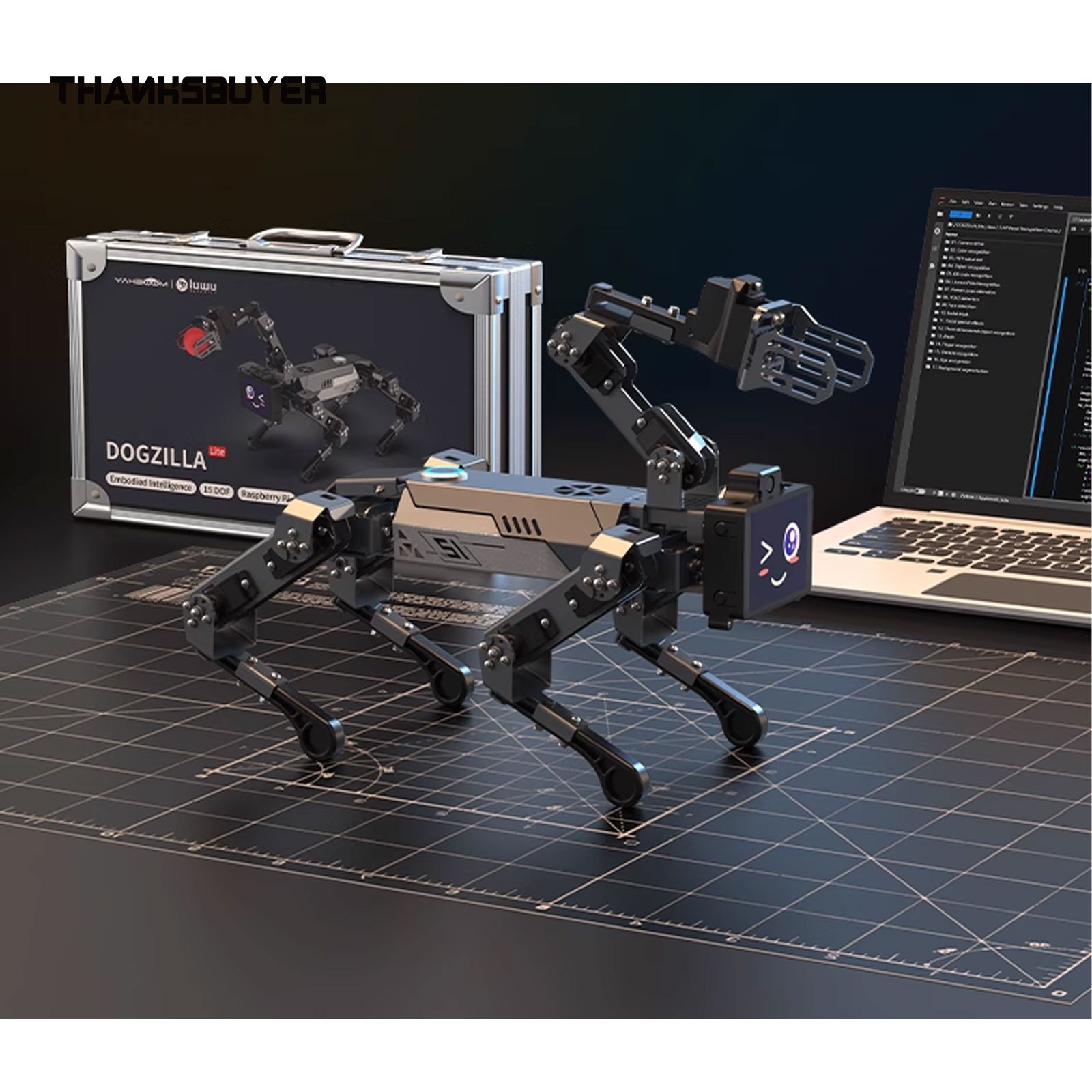 DOGZILLA-Lite 15DOF AI Bionic  - مراجعة Robot Remote Control وسعره