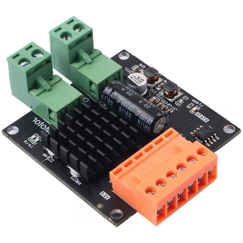 وحدة تحكم محرك تيار مستمر Y50A - مراجعة Motor Driver Module وسعره