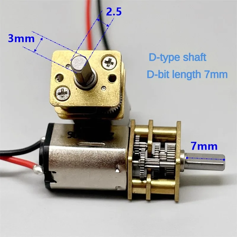 N20 تيار مستمر 3 فولت 18 دورة  - مراجعة Geared Motor وسعره