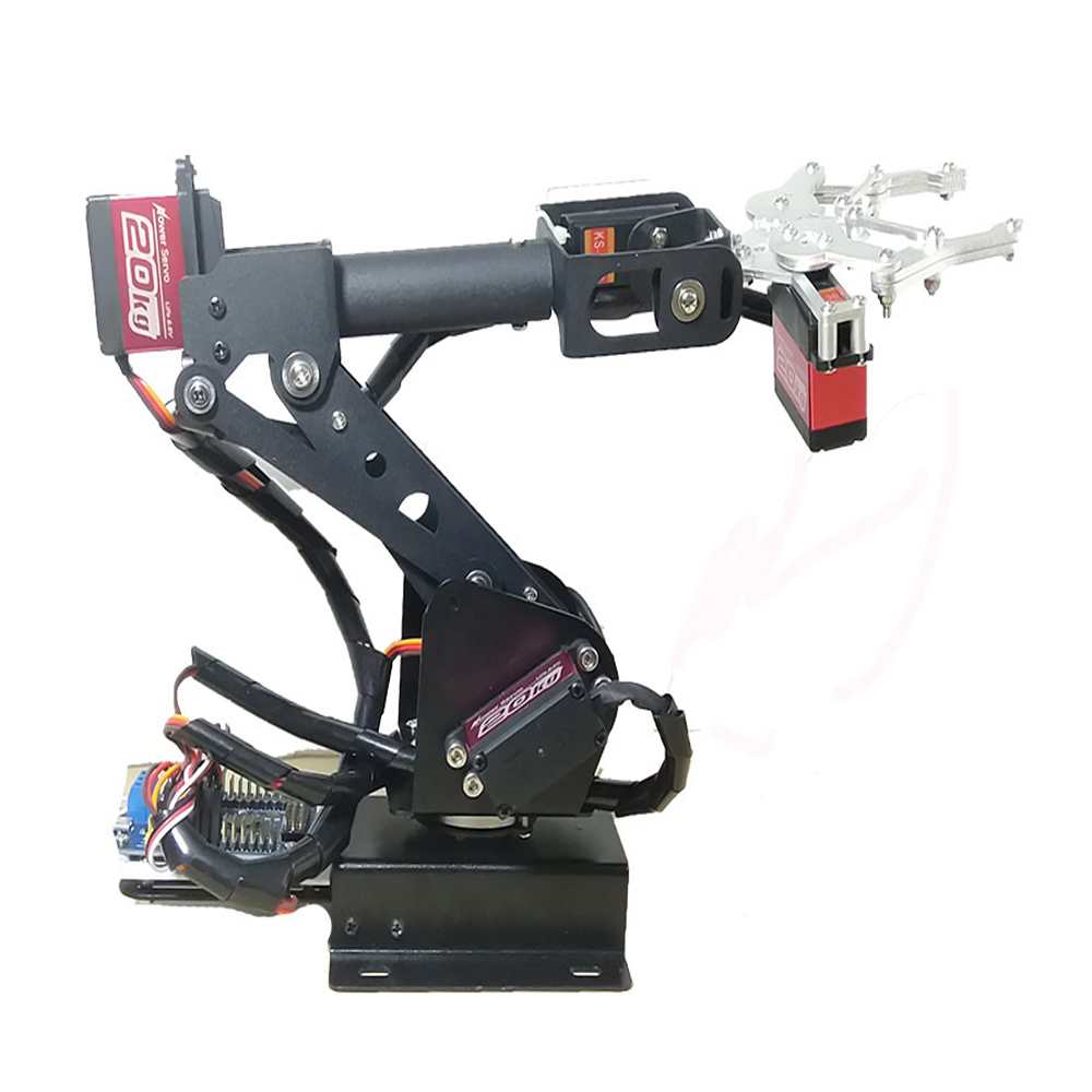 ذراع روبوتية بـ 6 درجات حرية م - مراجعة Robot Arm Kit وسعره