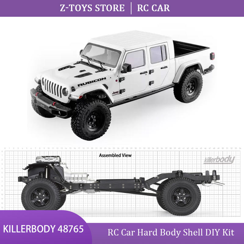 1/10 كيلربودي 48765 طقم هيكل ص - مراجعة Robot Car Kit وسعره