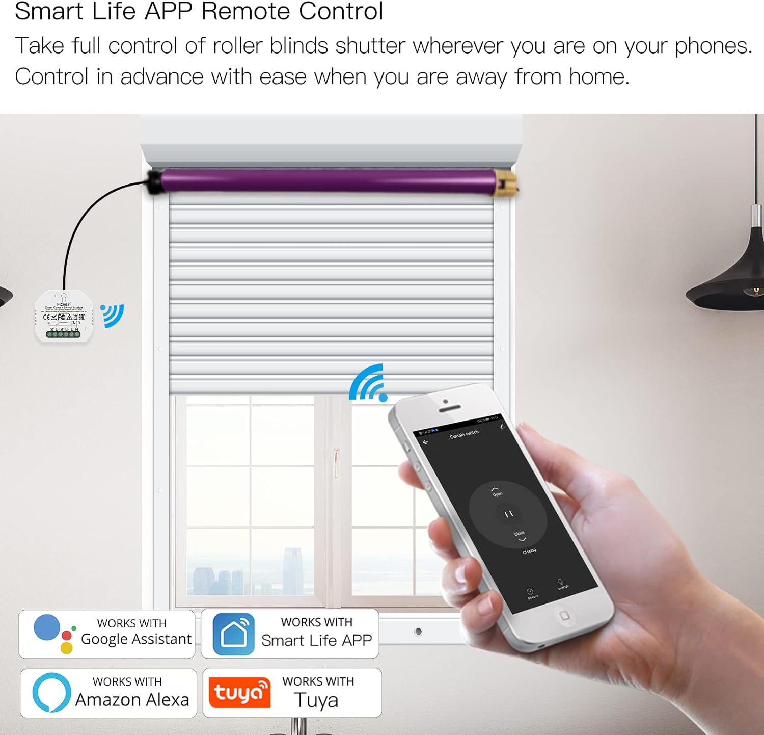 Tuya WiFi Zigbee3.0 الذكية الس - مراجعة Motor Driver Module وسعره