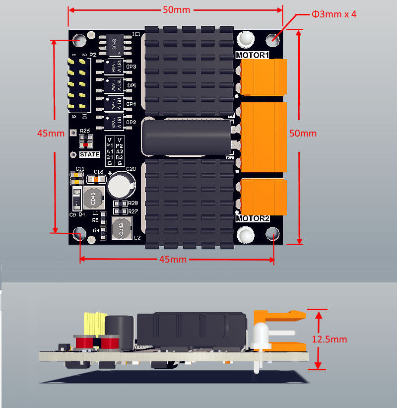 وحدة تحكم بمحرك تيار مستمر ثنا - مراجعة L298N Module وسعره