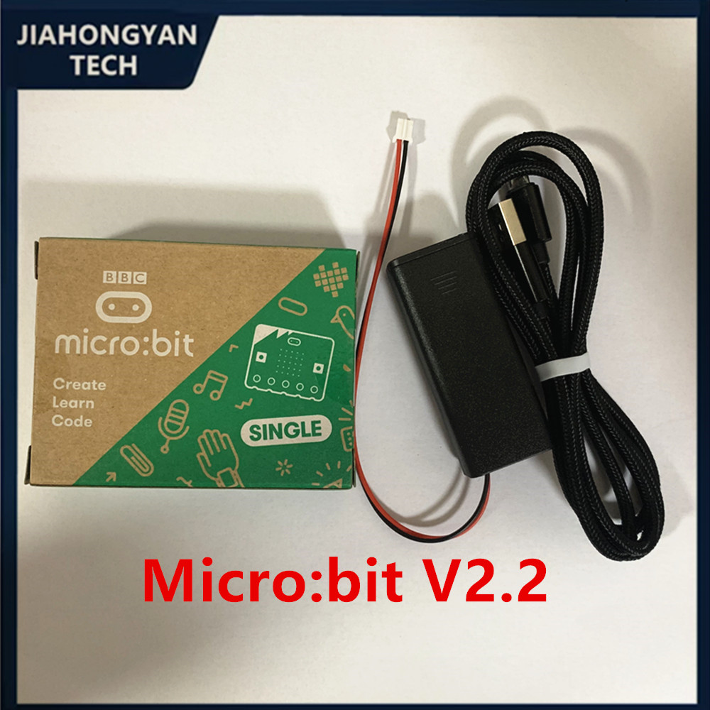 لوحة تطوير BBC Microbit V2 Mic - مراجعة Microbit Robot وسعره