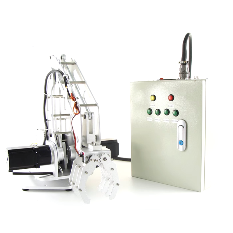 ذراع روبوتية صناعية ذات 4 محاو - مراجعة Robot Gripper Claw وسعره
