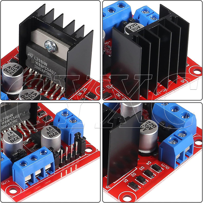 1-10 قطعة L298N محرك متدرج سائ - مراجعة L298N Module وسعره