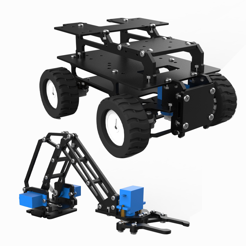 الاكريليك 4WD سيارة روبوت موتو - مراجعة Robot Arm Kit وسعره