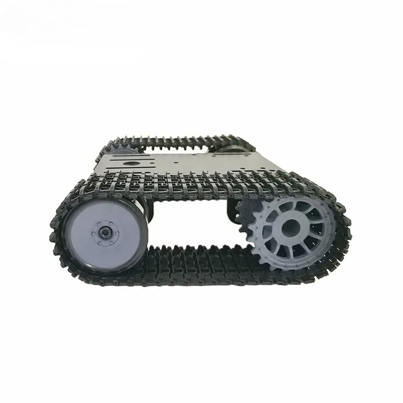 A19Q-هيكل السيارة ذكي للخزان م - مراجعة Tracked Robot Chassis وسعره