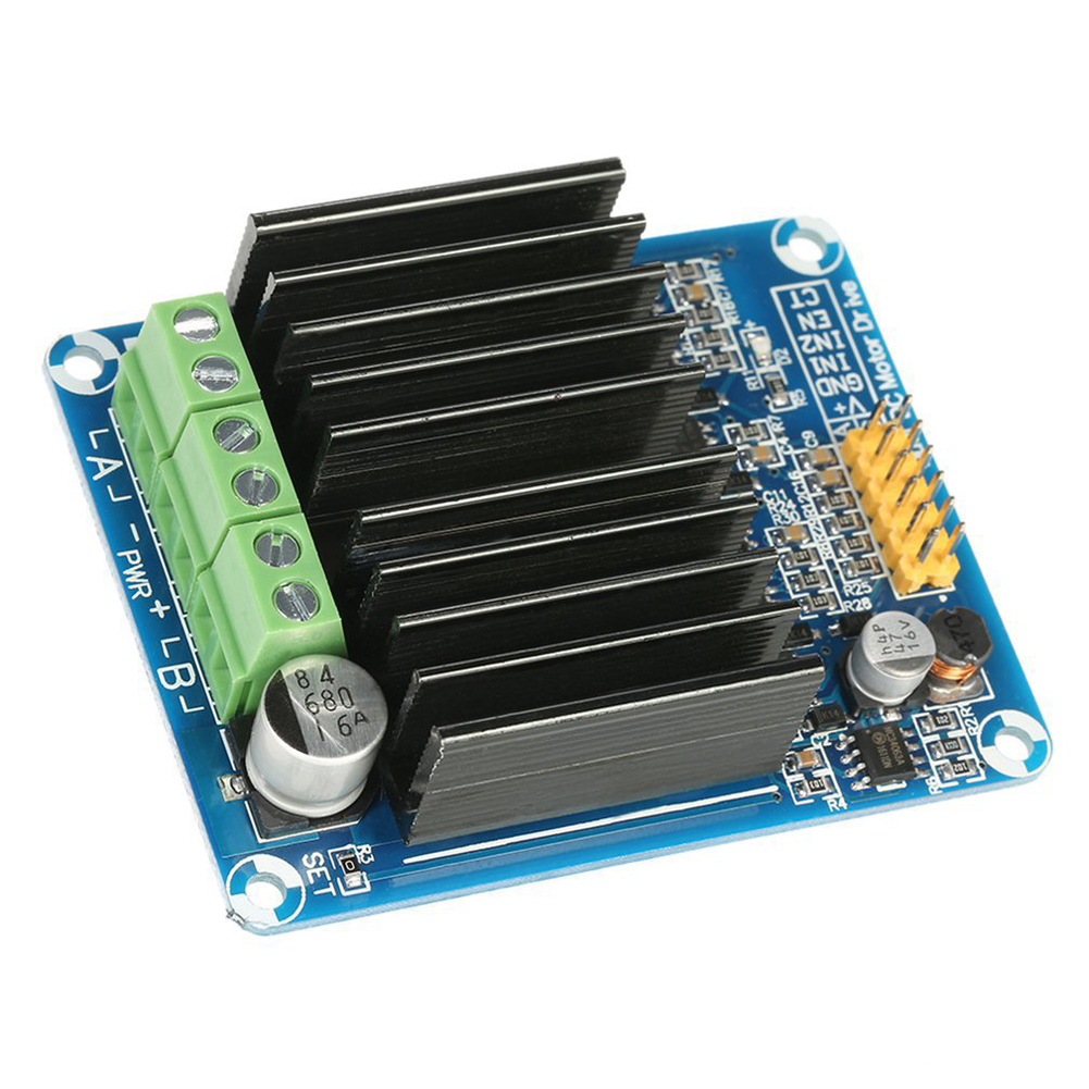 وحدة تحكم ثنائية القناة لسرعة  - مراجعة Motor Driver Module وسعره