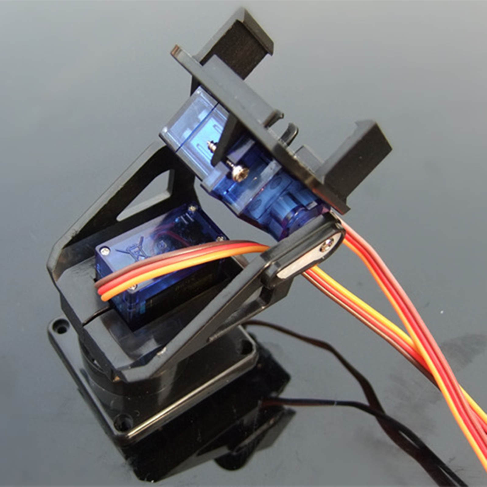 2 محور سيرفو Gimbal قوس FPV PT - مراجعة Pan Tilt Bracket وسعره