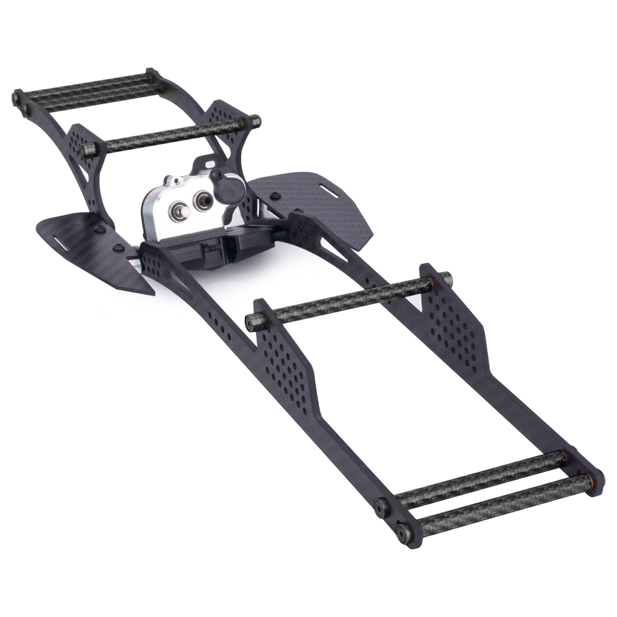 طقم هيكل LCG من ألياف الكربون  - مراجعة Robot Car Kit وسعره