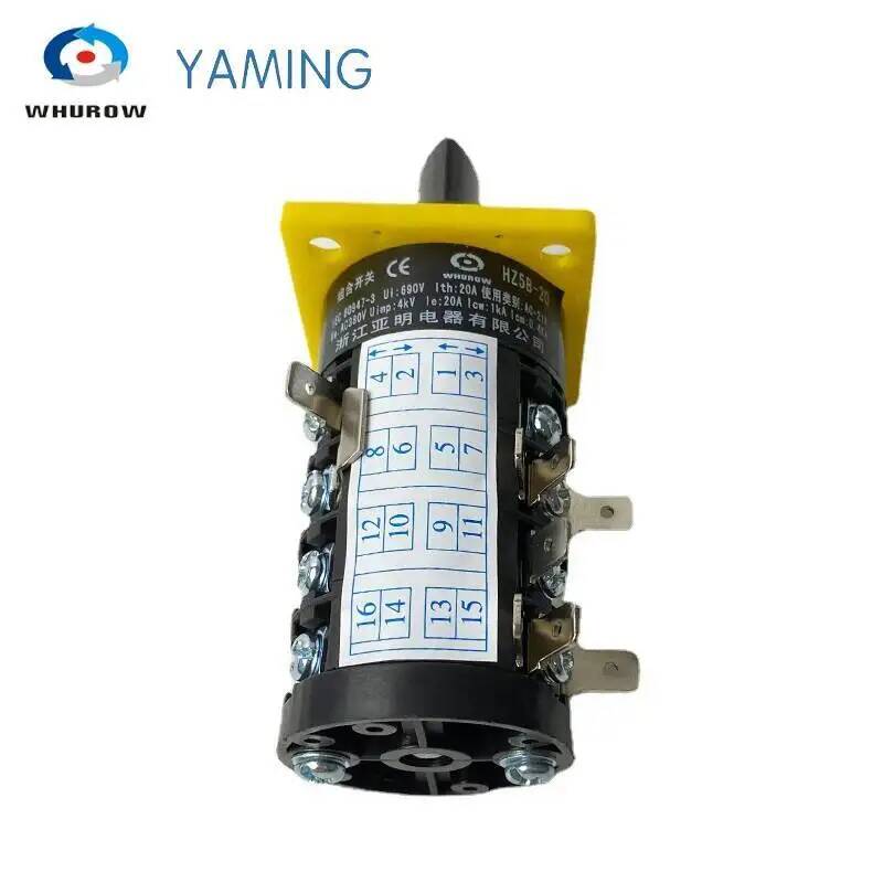 HZ5B-20/4DG ثلاثة أوضاع مفتاح  - مراجعة Geared Motor وسعره