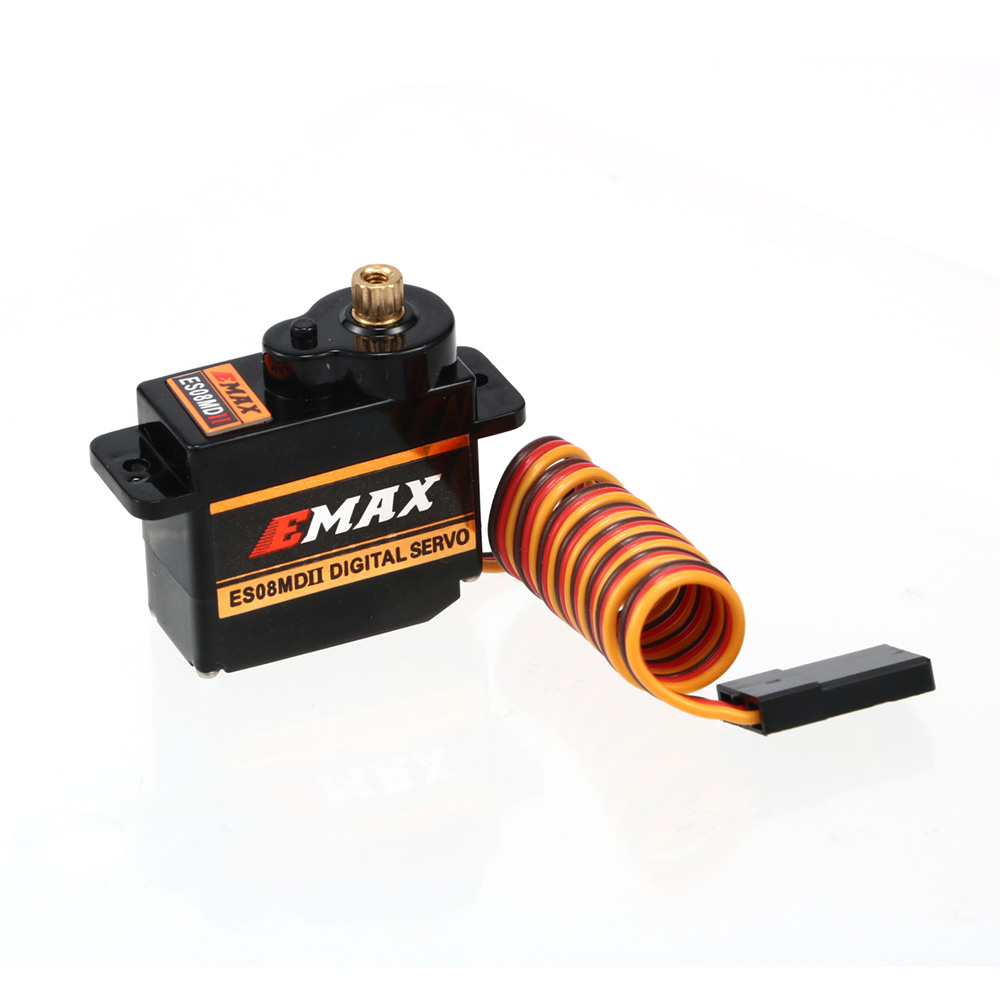 2/4/10 قطع EMAX ES08MD II سيرف - مراجعة Sg90 Servo وسعره