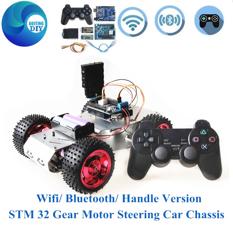 منصة روبوتية مجنزرة لجميع التض - مراجعة Tracked Robot Chassis وسعره