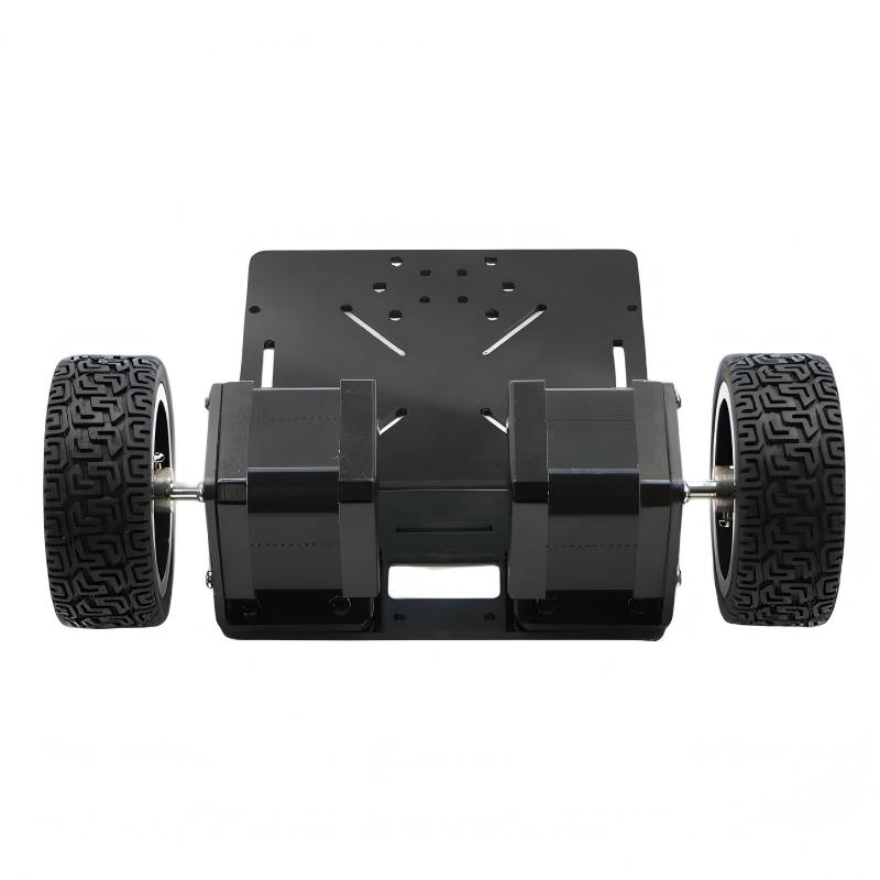 سيارة روبوت ثلاثية العجلات تعم - مراجعة Tracked Robot Chassis وسعره