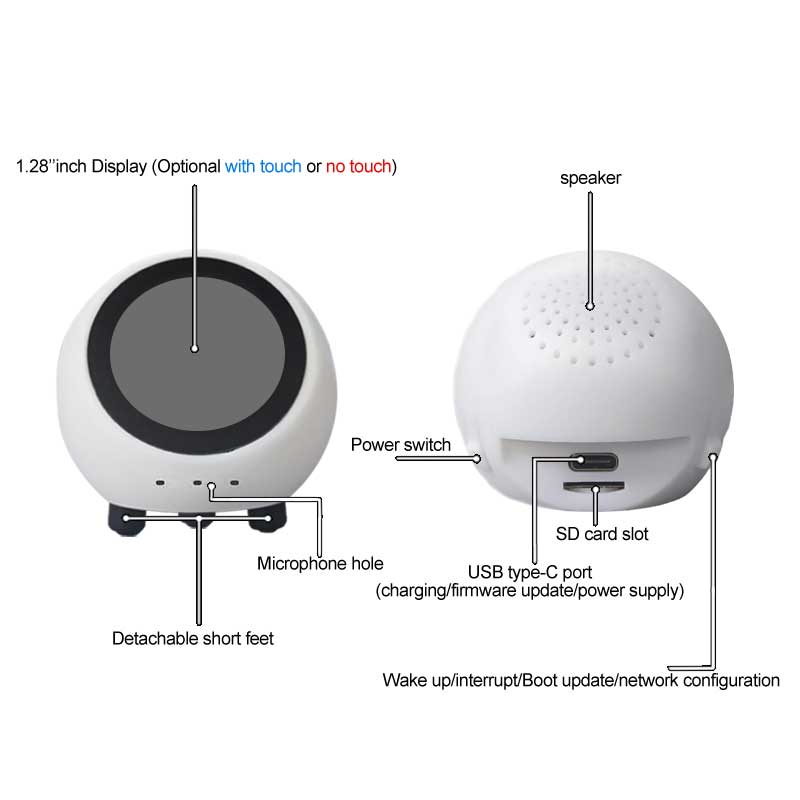 ESP32 S3 1.28 بوصة N16R8 مجلس  - مراجعة Stm32 Robot وسعره