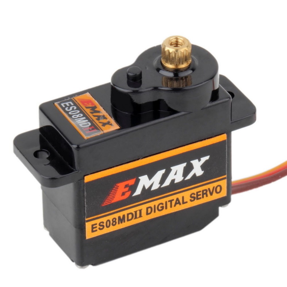 4 قطعة EMAX ES08MDII ES08MD II - مراجعة Sg90 Servo وسعره