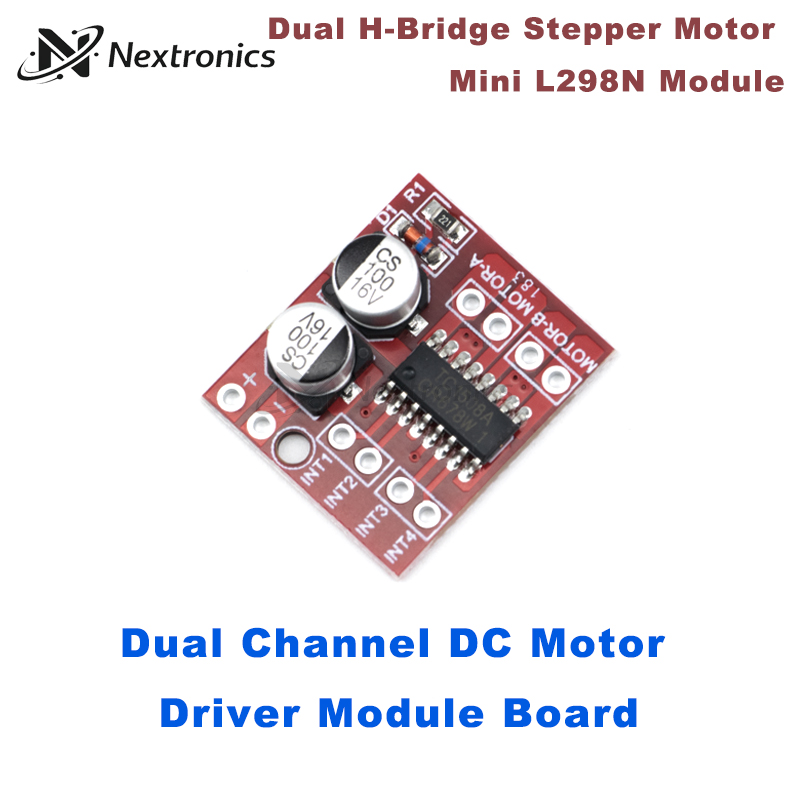 وحدة تحكم بمحرك تيار مستمر MX1 - مراجعة L298N Module وسعره