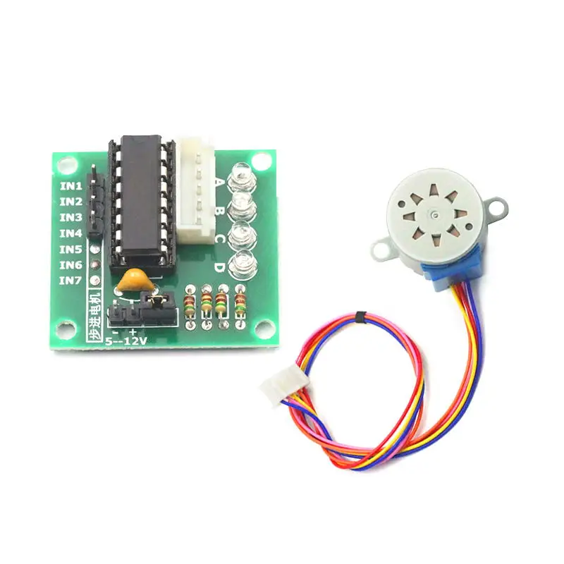 1 قطعة 28BYJ4 محرك متدرج ULN20 - مراجعة Uln2003 Driver وسعره