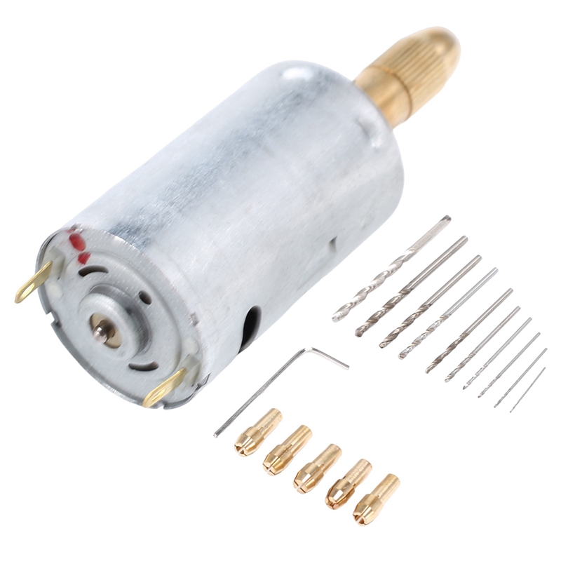 مجموعة مثقاب كهربائي يدوي صغير - مراجعة Dc Motor وسعره