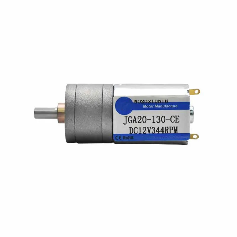 محرك تروس صغير JGA20-130 بسرعة - مراجعة Dc Motor 12V وسعره