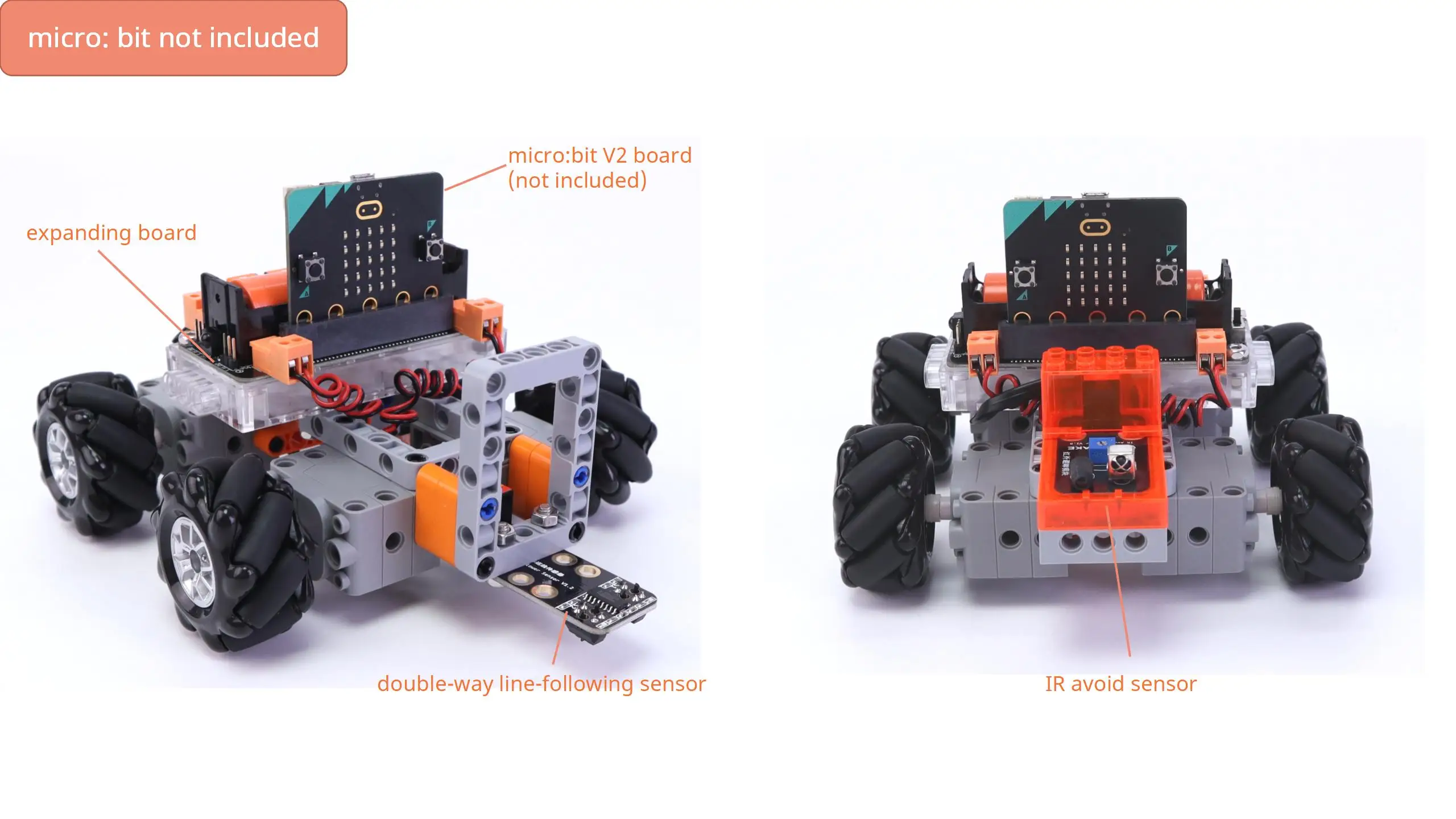 MaiyatangEducational هيكل روبو - مراجعة Microbit Robot وسعره