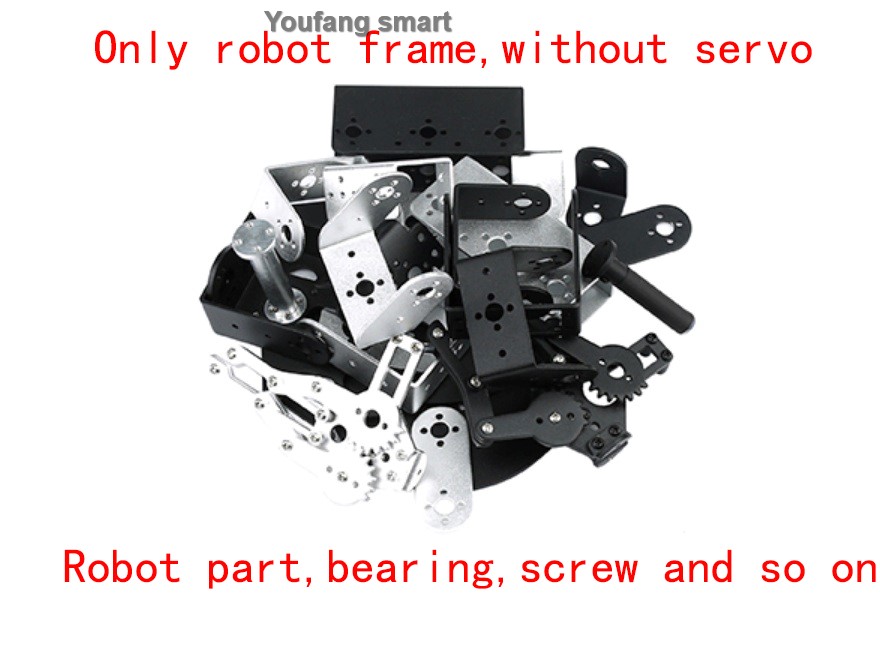 كلب روبوت مع مخلب Servos ، زاح - مراجعة Robot Arm Kit وسعره