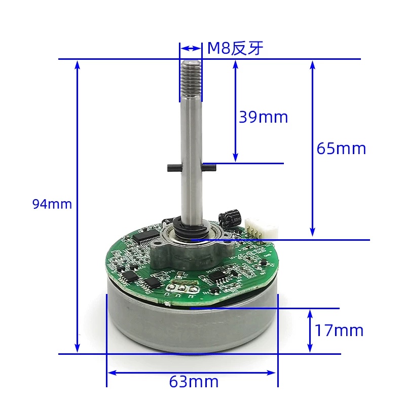 محرك مروحة تيار مستمر بدون فرش - مراجعة Dc Motor 12V وسعره
