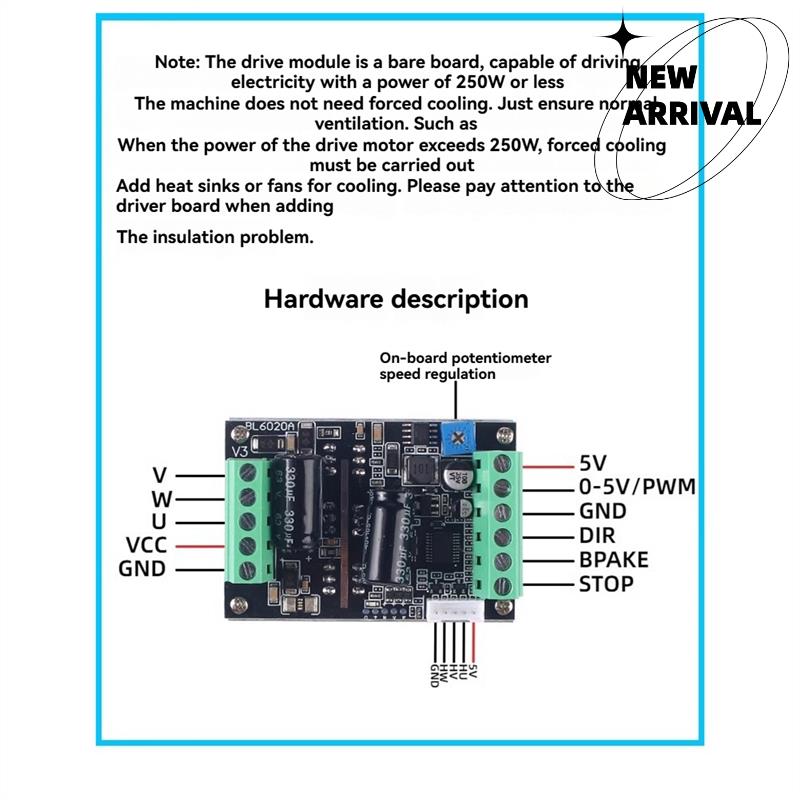 PWM ثلاث مراحل 500 واط محرك عا - مراجعة Motor Driver Module وسعره